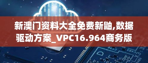 新澳门资料大全免费新鼬,数据驱动方案_VPC16.964商务版