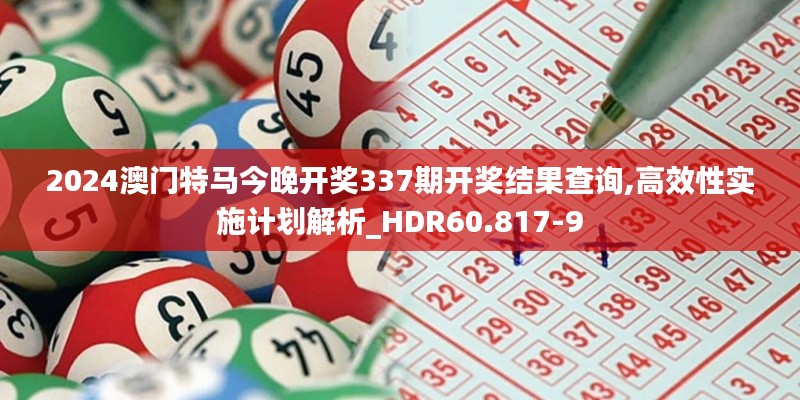 2024澳门特马今晚开奖337期开奖结果查询,高效性实施计划解析_HDR60.817-9
