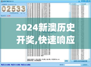 2024新澳历史开奖,快速响应计划分析_增强版8.761-8