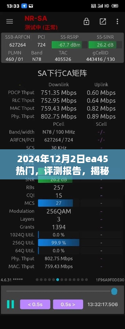 揭秘，EA45在2024年12月2日的独特魅力和优势评测报告