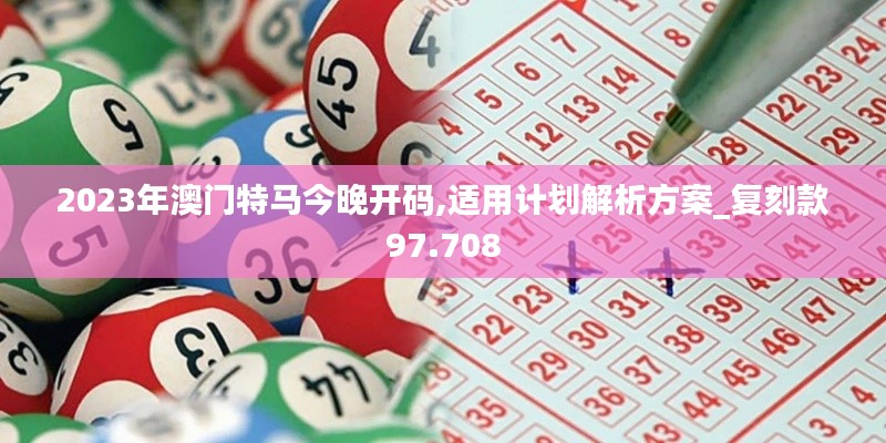 2023年澳门特马今晚开码,适用计划解析方案_复刻款97.708