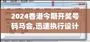 2024香港今期开奖号码马会,迅速执行设计方案_界面版67.411