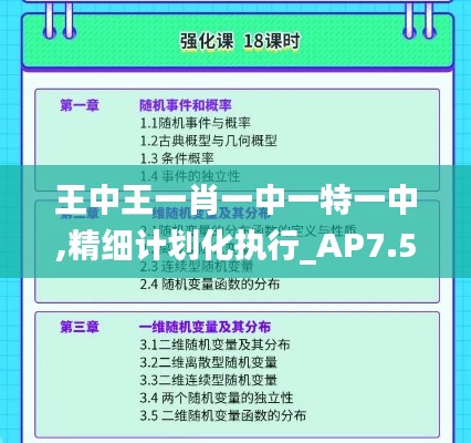 王中王一肖一中一特一中,精细计划化执行_AP7.577