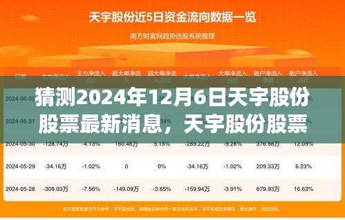 天宇股份股票动态预测，获取并分析最新消息的步骤指南（针对2024年12月6日）
