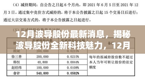 揭秘波导股份全新科技魅力，引领未来生活潮流的12月高科技产品重磅发布