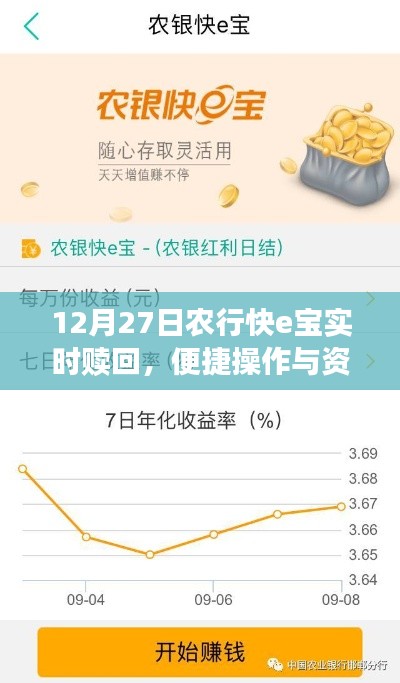 农行快e宝实时赎回，便捷与安全并重操作体验