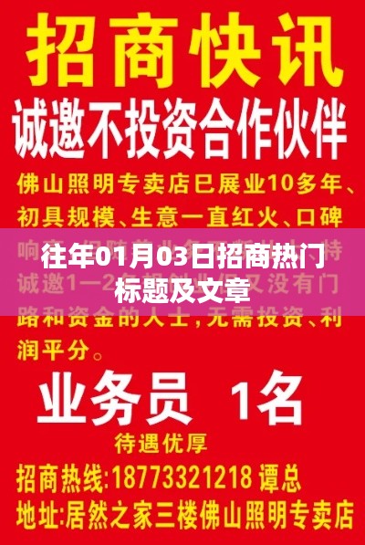招商资讯速递，历年一月份热门标题及文章回顾