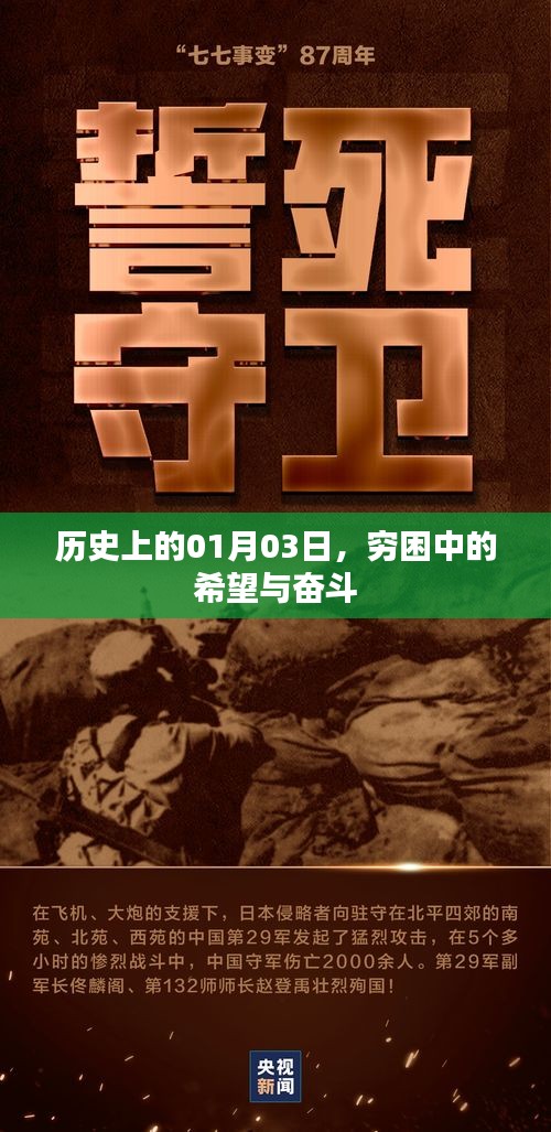 历史上的这一天，穷困中的希望与奋斗之路