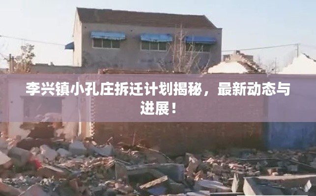李兴镇小孔庄拆迁计划揭秘，最新动态与进展！
