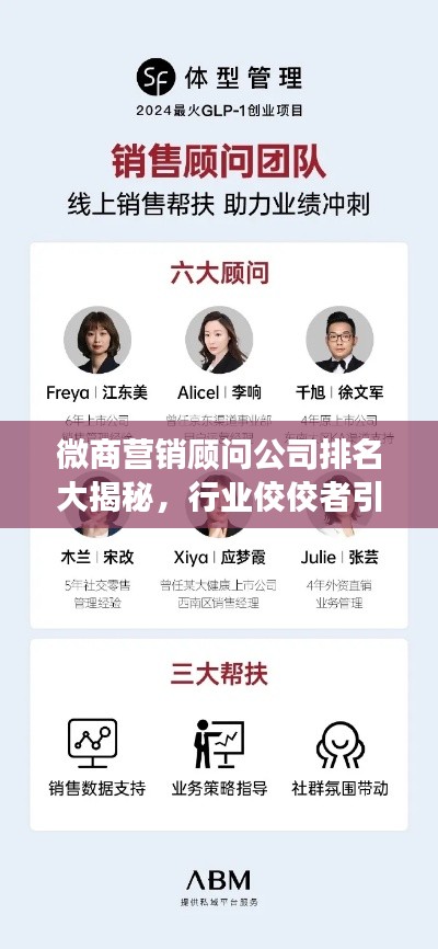 微商营销顾问公司排名大揭秘，行业佼佼者引领发展之路