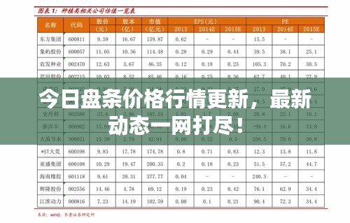 今日盘条价格行情更新，最新动态一网打尽！