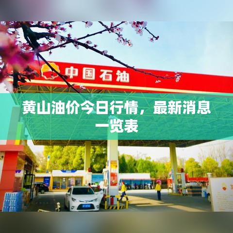 黄山油价今日行情，最新消息一览表