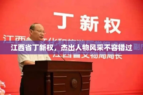 江西省丁新权，杰出人物风采不容错过