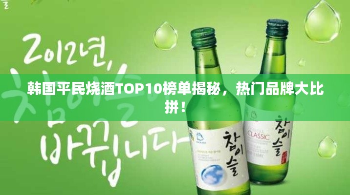 韩国平民烧酒TOP10榜单揭秘，热门品牌大比拼！