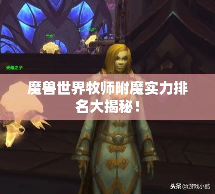 魔兽世界牧师附魔实力排名大揭秘！