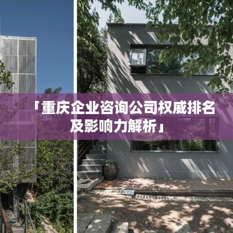 「重庆企业咨询公司权威排名及影响力解析」